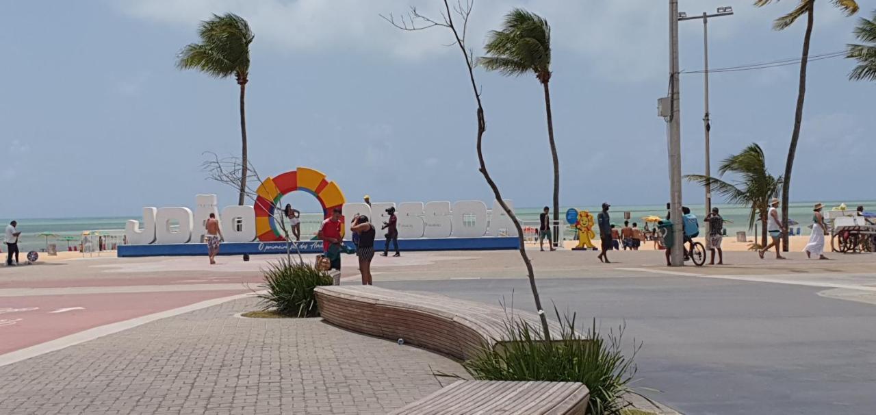 Luxor Tambau Ap 100 Metros Da Praia Com Vista Para O Mar João Pessoa 外观 照片